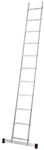 KRAUSE Anlegeleiter &raquo;CORDA&laquo;, 11 Sprossen, Aluminium - silberfarben