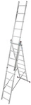 KRAUSE Vielzweckleiter &raquo;CORDA&laquo;, 27 Sprossen, Aluminium - silberfarben