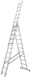KRAUSE Vielzweckleiter &raquo;CORDA&laquo;, 33 Sprossen, Aluminium - silberfarben