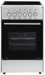 Exquisit Elektro-Standherd &raquo;ECM 8-4.1 BZ Inox&laquo;, 47 l, 4 Kochfelder -...