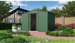 Globel Ger&auml;tehaus &raquo;Dream&laquo;, Stahl, Satteldach, 8,82 m&sup2;, BxT: 308 x 309 cm, jade -