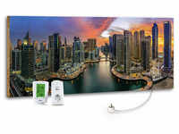 MARMONY Infrarotheizung »Dubai Marina«, mit Thermostat, 800 W, für Räume...