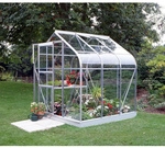 VITAVIA Gew&auml;chshaus &raquo;Orion&laquo;, B x L x H: 201,5 x 195 x 231 cm - silberfarben