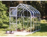 VITAVIA Gew&auml;chshaus &raquo;Orion&laquo;, B x L x H: 201,5 x 257 x 231 cm - silberfarben