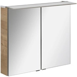 FACKELMANN Spiegelschrank &raquo;b.perfekt&laquo;, BxHxT: 80 x 69,4 x 23,1 cm, 4250 K,