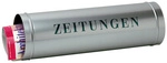 BURG W&Auml;CHTER Zeitungsrolle &raquo;Ferro Star&laquo;, rund, Stahl, silberfarben