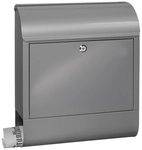 BURG W&Auml;CHTER Briefkasten &raquo;Scandic&laquo;, Stahl, silberfarben