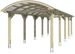 SKANHOLZ Carport &raquo;Franken&laquo;, BxT: 376 x 969 cm, Firsth&ouml;he: 293 cm,...