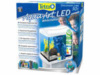 TETRA Tetra AquaArt LED Aquarium Komplett-Set Weiß 30L - weiss