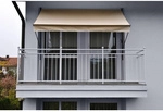 ANGERER FREIZEITM&Ouml;BEL Klemmmarkise, BxT: 400x150 cm, beige