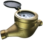 Conmetall Hauswasserz&auml;hler, Messing, goldfarben