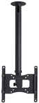 VCM Deckenhalterung &raquo;DX&laquo;, BxH: 22 x 55 cm, Stahl - schwarz