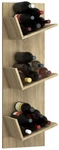 VCM Weinregal &raquo;Vinosi&laquo;, BxHxL: 25,6 x 106,5 x 33 cm, Holzwerkstoff - braun