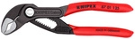 KNIPEX Wasserpumpenzange, Cobra-R, Rot | Schwarz, 125 mm