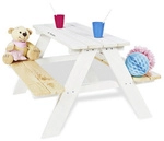 Pinolino Kindersitzgarnitur &raquo;Nicki&laquo;, HxBxL: 50 x 79 x 90 cm, Nadelholz - weiss