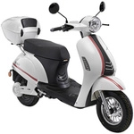 LuXXon Elektroroller &raquo;E3000&laquo;, max. 25 km/h, Reichweite: 65 km, wei&szlig; - weiss