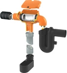 GARANTIA Filter-Ausbaupaket &raquo;SUPRA&laquo;, 2, intern gebogen - orange