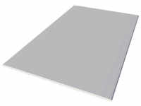 KNAUF Gipskartonplatte »Miniboard«, BxL: 600 x 1200 x 12,5 mm - grau