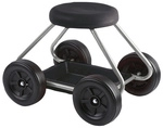 Maximex Badhocker, &raquo;Secura&laquo;, Metall, schwarz