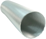 MARLEY L&uuml;ftungsrohr &raquo;L&uuml;ftungtechnik&laquo;, Aluminium, &Oslash; 12,5 cm - silberfarben