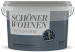 SCH&Ouml;NER WOHNEN FARBE Dispersionsfarbe &raquo;Trendfarbe&laquo;, Blueberry, matt - blau