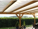 FLORACORD Sonnensegel, BxL: 140 x 330 cm, UV-Schutz: 95 % - beige