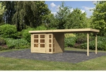 KARIBU Gartenhaus &raquo;Kerko 3&laquo;, Holz, BxHxT: 497 x 211 x 217 cm (Au&szlig;enma&szlig;e inkl.