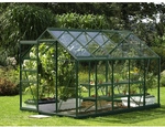 VITAVIA Gew&auml;chshaus &raquo;Venus 6200&laquo;, 6,2 m&sup2;, Aluminium/Glas, winterfest - gruen