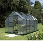 VITAVIA Gew&auml;chshaus &raquo;Merkur&laquo;, 9,9 m&sup2;, Kunststoff/Aluminium, winterfest - gruen