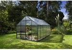 VITAVIA Gew&auml;chshaus &raquo;Merkur&laquo;, 11,5 m&sup2;, Kunststoff/Aluminium, winterfest - grau