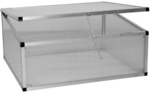 KGT Fr&uuml;hbeet &raquo;100&laquo;, BxLxH: 103 x 91 x 46 cm, Aluminium - silberfarben