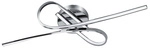 EGLO Wand-/Deckenleuchte &raquo;SELVINA&laquo;, Aluminium, 3000K - silberfarben
