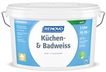 RENOVO Feuchtraumfarbe &raquo;K&uuml;chen- und Badweiss&laquo;, matt