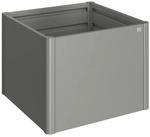 BIOHORT Hochbeet, BxHxL: 102 x 77 x 102 cm, Stahlblech - grau