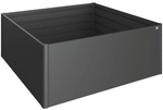 BIOHORT Hochbeet, BxHxL: 201 x 77 x 201 cm, Stahlblech - grau