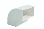 MARLEY Flachkanalwinkel &raquo;100&laquo;, BxHxL: 110 x 93 x 93 mm - weiss