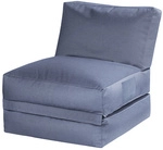 Sitting Point Sitzsack &raquo;Twist OUTSIDE&laquo;, blau, BxHxT: 70 x 60 x 180 cm