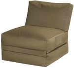 Sitting Point Sitzsack &raquo;Twist OUTSIDE&laquo;, braun, BxHxT: 70 x 60 x 180 cm