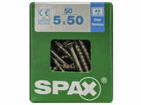 SPAX Edelstahlschraube, T-STAR plus, 50 Stk., 5 x 50 mm - silberfarben