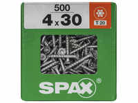 SPAX Universalschraube, 4 mm, Stahl, 500 Stk., TRX 4x30 XXL - silberfarben