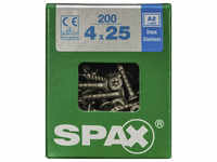 SPAX Edelstahlschraube, 4 mm, Edelstahl rostfrei, 200 Stk., TRX A2 4x25 L -