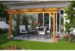 SKANHOLZ Terrassen&uuml;berdachung &raquo;Ancona&laquo;, Breite: 434 cm, Dach: Polycarbonat (PC),