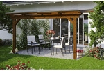SKANHOLZ Terrassen&uuml;berdachung &raquo;Ancona&laquo;, Breite: 434 cm, Dach: Polycarbonat (PC),