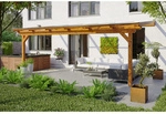 SKANHOLZ Terrassen&uuml;berdachung &raquo;Ancona&laquo;, Breite: 648 cm, Dach: Polycarbonat (PC),
