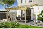 SKANHOLZ Terrassen&uuml;berdachung &raquo;Verona&laquo;, Breite: 434 cm, Dach: Polycarbonat (PC),