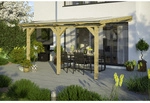 SKANHOLZ Terrassen&uuml;berdachung &raquo;Andria&laquo;, Breite: 434 cm, Dach: Polycarbonat (PC),