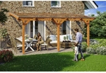 SKANHOLZ Terrassen&uuml;berdachung &raquo;Andria&laquo;, Breite: 541 cm, Dach: Polycarbonat (PC),