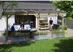 SKANHOLZ Terrassen&uuml;berdachung &raquo;Andria&laquo;, Breite: 648 cm, Dach: Polycarbonat (PC),