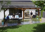 SKANHOLZ Terrassen&uuml;berdachung &raquo;Andria&laquo;, Breite: 648 cm, Dach: Polycarbonat (PC),