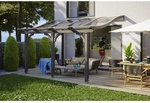 SKANHOLZ Terrassen&uuml;berdachung &raquo;Venezia&laquo;, Breite: 434 cm, Dach: Polycarbonat (PC),